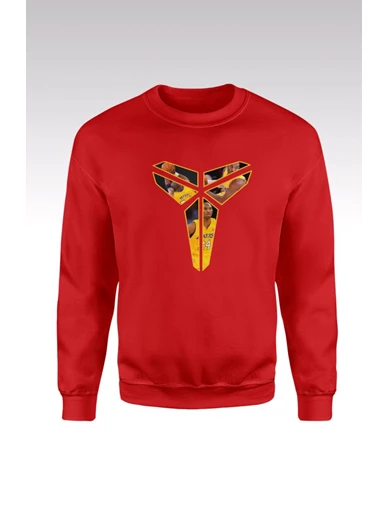 Needion - Kobe Bryant 81 Kırmızı Sweatshirt