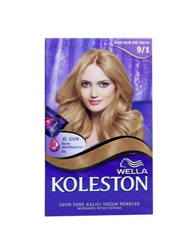 Needion - Koleston Set Saç Boyası 9.1 Özel Açık Kül Sarısı