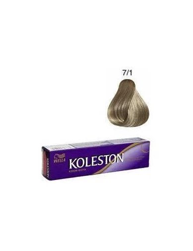 Needion - Koleston Tüp Saç Boyası 7.1 Küllü Kumral