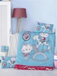 Needion - Komfort Home Bebek Uyku Seti %100 Pamuk (Yorgan ve +2 Yastıklı) Renkli