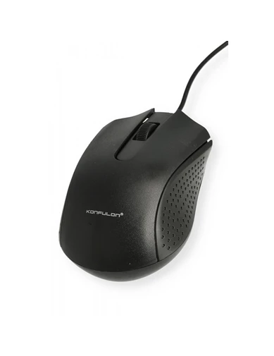 Needion - Konfulon B300 Kablolu Optik Mouse - Siyah