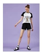 Needion - Koton Kadın Ekru Yazılı Baskılı T-Shirt  ÇOK RENKLİ XL