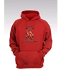 Needion - Kyrie Irving 90 Kırmızı Kapşonlu Sweatshirt - Hoodie XXXL