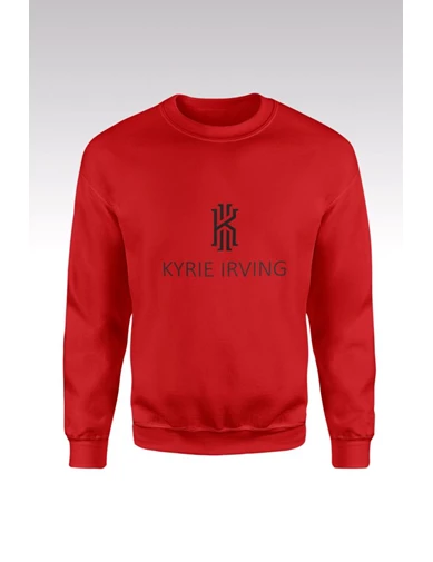 Needion - Kyrie Irving 92 Kırmızı Sweatshirt