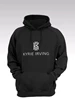 Needion - Kyrie Irving 92 Siyah Kapşonlu Sweatshirt - Hoodie XL