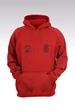 Needion - Kyrie Irving 98 Kırmızı Kapşonlu Sweatshirt - Hoodie S