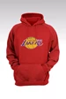 Needion - Lakers 110 Kırmızı Kapşonlu Sweatshirt - Hoodie XXXL