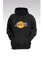 Needion - Lakers 110 Siyah Kapşonlu Sweatshirt - Hoodie L