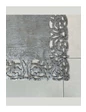 Needion - LAZER KESİM DERİ HALI 100X145CM Gümüş
