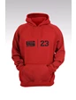 Needion - LeBron James 117 Kırmızı Kapşonlu Sweatshirt - Hoodie S