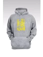 Needion - LeBron James 124 Gri Kapşonlu Sweatshirt - Hoodie XL