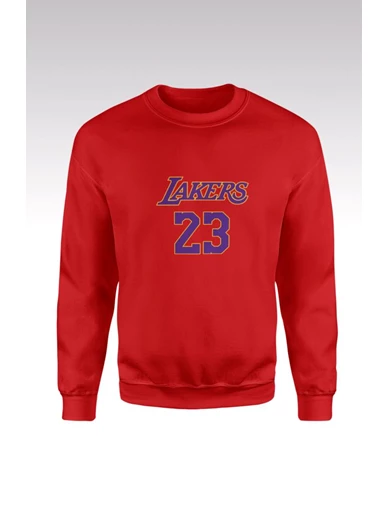 Needion - LeBron James 125 Kırmızı Sweatshirt