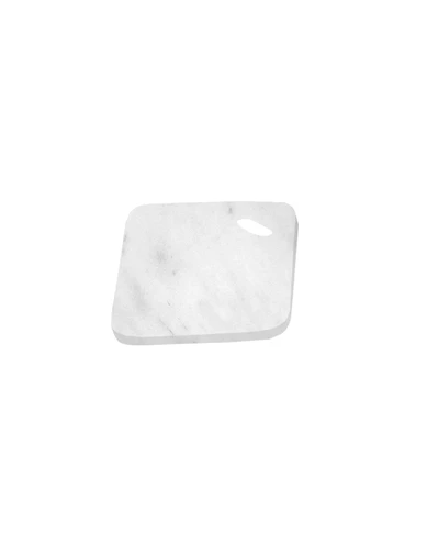 Needion - Leda Mermer Tepsi 30.5 x 30.5 Beyaz
