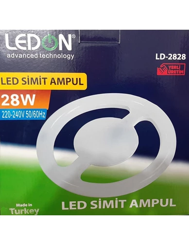 Needion - Ledon Led Simit Lamba 28 Wat E27 Duyu 2200 Lümen