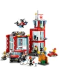 Needion - LEGO® City 60215 İtfaiye Merkezi Yapım Seti (509 Parça) - Çocuk Oyuncak