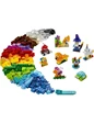 Needion - LEGO® Classic Yaratıcı Şeffaf Yapım Parçaları 11013 - Çocuklar için Yaratıcı Oyuncak Yapım Seti (500 Parça)