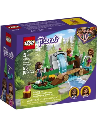 Needion - LEGO® Friends Orman Şelalesi 41677 Yapım Seti; Sincap Içerir; Doğa Oyuncaklarını Seven Çocuklar İçin Harika Bir Hediye (93 Parça)