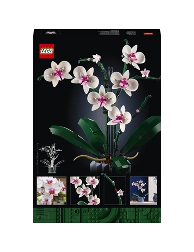 Needion - LEGO Lego® Orkide 10311 - Yetişkinler Için Dekoratif Bitki Yapım Seti; Eviniz Ya Da Ofisiniz Için Bir Orkide Sergileme Modeli Yapın (608 Parça)