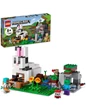 Needion - LEGO® Minecraft® Tavşan Çiftliği 21181 – Macera Oyunlarını Seven Çocuklar İçin Tavşan Evi İçeren Yaratıcı Oyuncak Yapım Seti (340 Parça)