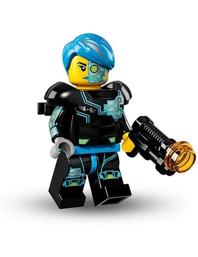 Needion - Lego Minifigür - Seri 16 - 71013 - Cyborg Girl