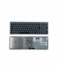 Needion - Lenovo 25211232, 25211262 Uyumlu Laptop Klavye Işıklı Gümüş TR