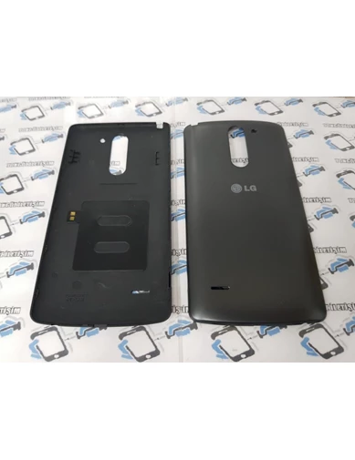 Needion - LG G3 Stylus D690 D690N D693 Arka Pil Batarya Kapağı Siyah