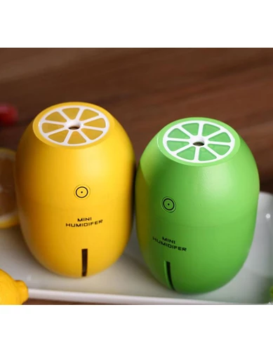 Needion - Limon Hava Nemlendiricili Gece Lambası Buhar Makinesi