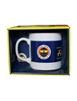 Needion - Lisanslı Fenerbahçe Taraftar Kupa Mug Baskılı Bardak Renkli