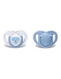 Needion - Mamajoo Silikon Ortodontik İkili Emzik Mavi Fil / 0 ay +