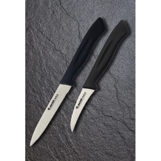 Needion - Marietti Orijinal Marob 2Li Düz Tırtıklı Bıçak Domates Sebze Soyma Bıçağı 6748TP