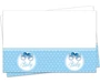 Needion - Mavi Patik Yeni Doğum Masa Örtüsü Erkek 120x180 cm