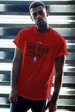 Needion - Miami Heat 165 Kırmızı Erkek Oversize Tshirt - Tişört XL