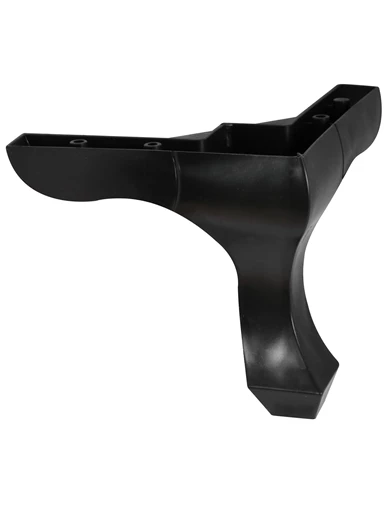 Needion - Mobilya Kanepe Koltuk Sehpa Ünite Ayağı 14 cm Siyah Baza Ayak (4 ADET)