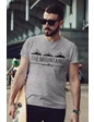 Needion - Mountaın Gri Outdoor Erkek Tshirt - Tişört XS