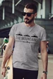 Needion - Mountaın Gri Outdoor Erkek Tshirt - Tişört XS