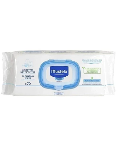 Needion - Mustela Cleansing Wipes 70 Adet