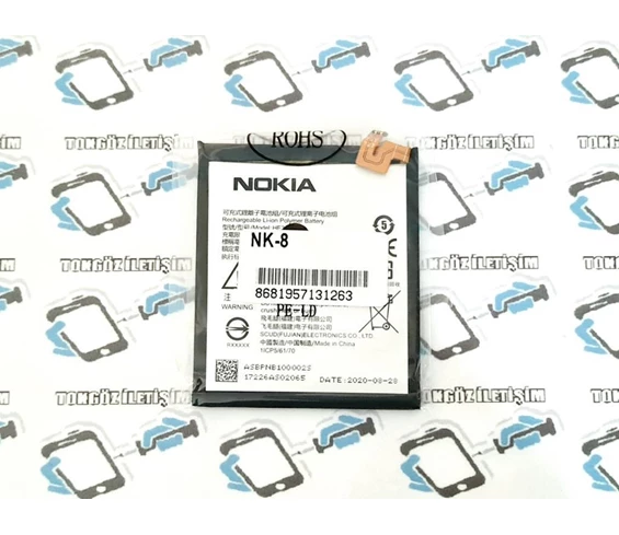 Needion - Nokia 8 Batarya Pil
