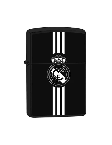 Needion - NOON Real Madrid Figürlü Siyah Çakmak NN6196-02