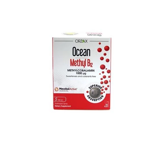 ocean methyl b12 1000 mcg 5 ml dilalti sprey fiyat ve ozellikleri needion