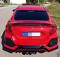 Needion - Oled Garaj Honda Civic Fc5 Si Spoiler Kırmızı Boyalı