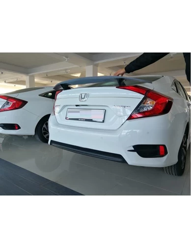 Needion - Oled Garaj Honda Civic Fc5 Si Spoiler Kırmızı Boyalı