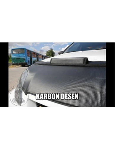 Needion - Oled Garaj Honda Civic Fd6 2006-2011 Karbon Desenli Kaput Koruma Maskesi