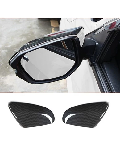 Needion - Oled Garaj Honda Civic Karbon Ayna Kapağı Kaplama Fc5 2016-2020 Karbon