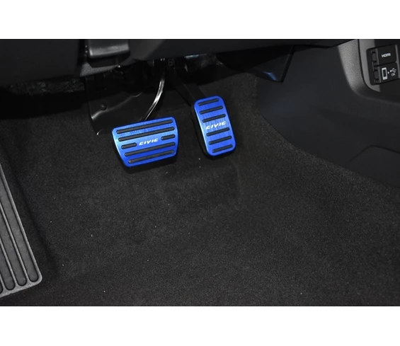 Needion - Oled Garaj Honda Civic Pedal Seti Mavi 2016-2020 Fc5 Otomatik Geçmeli Model