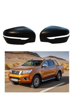Needion - Oled Garaj Nissan Navara Mat Siyah Ayna Kapağı (2016-2019)