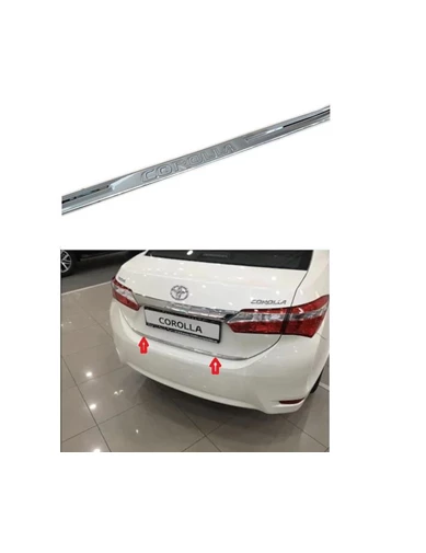 Needion - Oled Garaj Toyota Corolla Bagaj Alt Çıtası (Corolla Yazılı) (2013-2018)