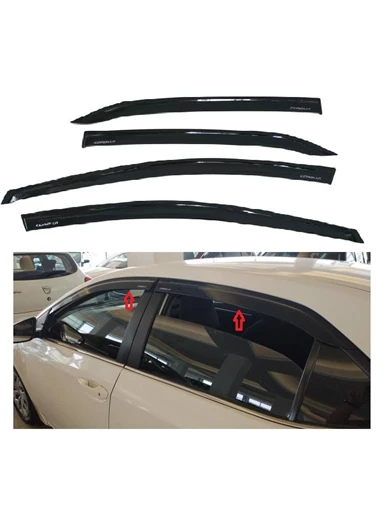 Needion - Oled Garaj Toyota Corolla Yazılı Cam Rüzgarlığı (2013-2018 )
