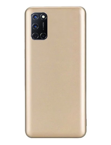 Needion - Oppo A92 Kılıf Kamera Korumalı Silikon Rubber Arka Kapak