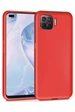 Needion - Oppo Reno 4 Lite Kılıf Kamera Korumalı Silikon Rubber Arka Kapak Kırmızı