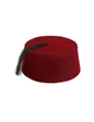 Needion - Osmanlı Erkek Bordo Fesi - Klasik Başlık Şapka